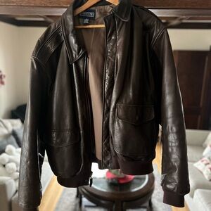 Dark Brown Leather Jacket